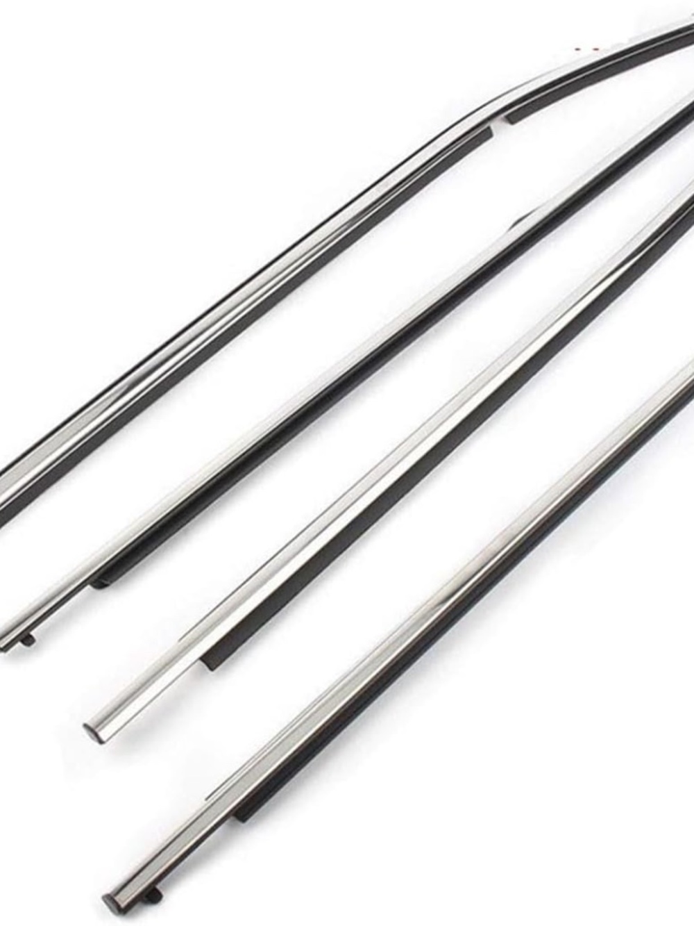 Corolla 2015 2016 2017 2018 2019 Window Moulding Weatherstrip (NEW) X 4 CHROME